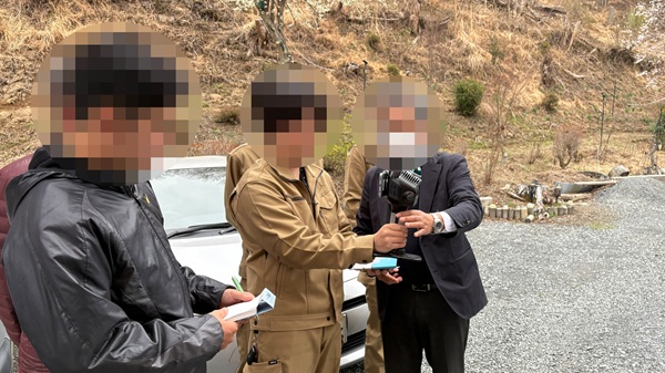 メーカーによる操作説明の様子